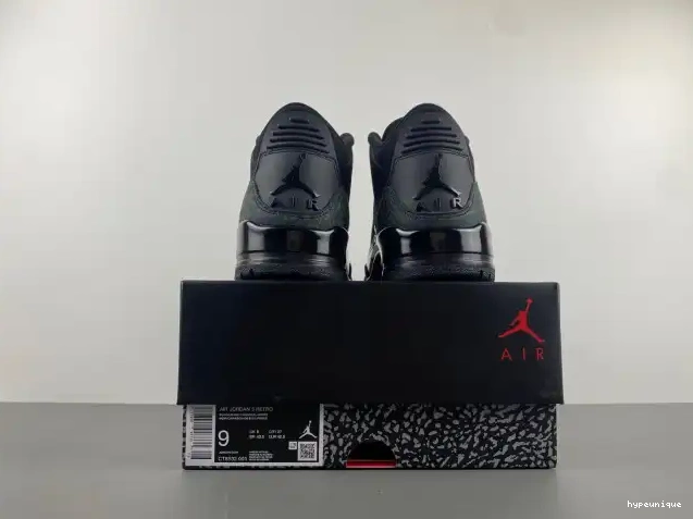 HYPE Cat Air Jordan 3 CT8532-001 Black 0324